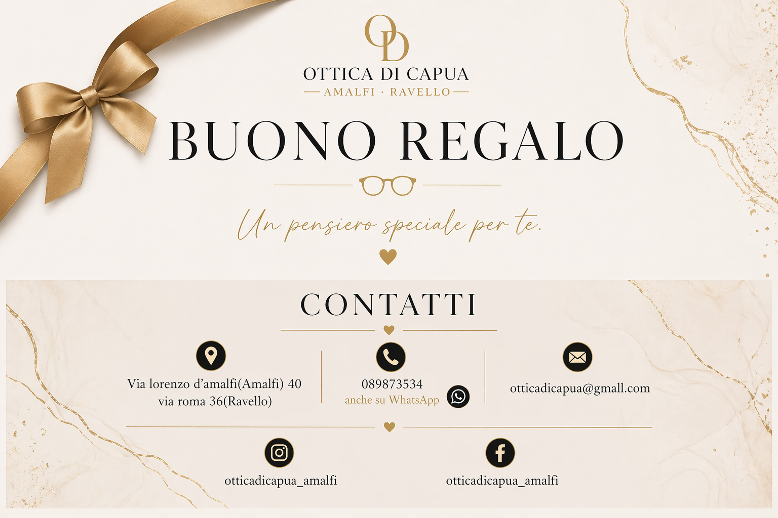 Buono regalo Ottica Di Capua